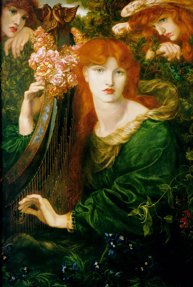 Dante Gabriel Rossetti La Ghirlandata, 1873 oil painting reproduction