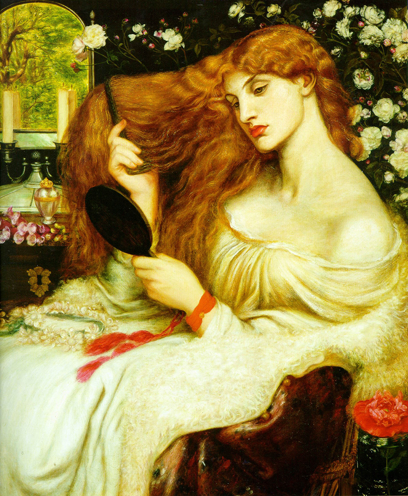 Dante Gabriel Rossetti Lady Lilith, 1868 oil painting reproduction