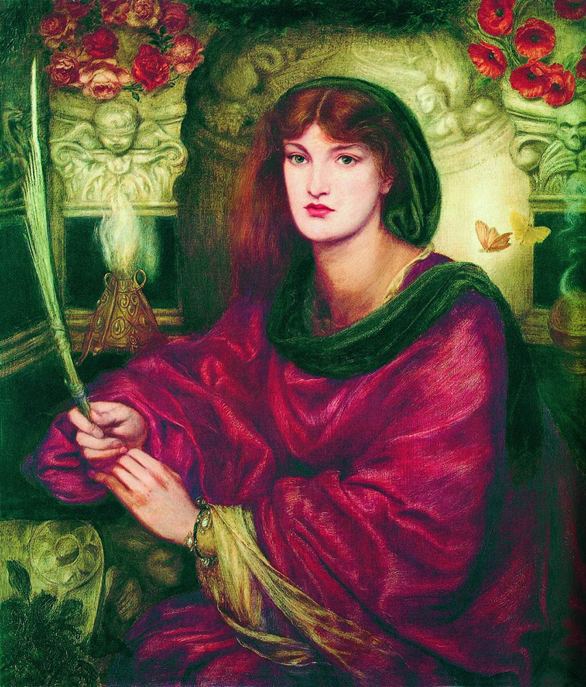 Dante Gabriel Rossetti Sybylla Palmifera, 1866-70 oil painting reproduction