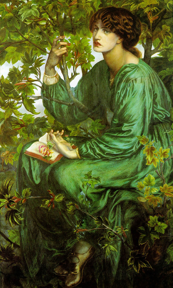 Dante Gabriel Rossetti The Day Dream, 1880 oil painting reproduction