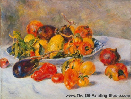 Pierre-Auguste Renoir Fruits from the Midi oil painting reproduction