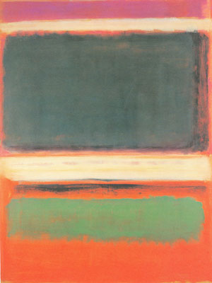 Mark Rothko Magenta, Black, Green on Orange oil painting reproduction