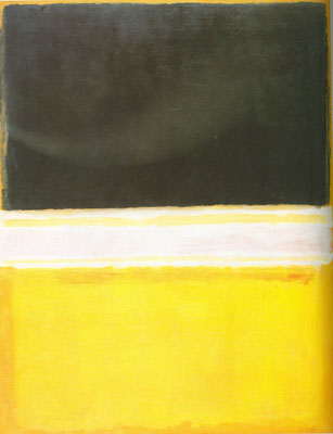 Mark Rothko Black, Pink and Yellow over Orange oil painting reproduction