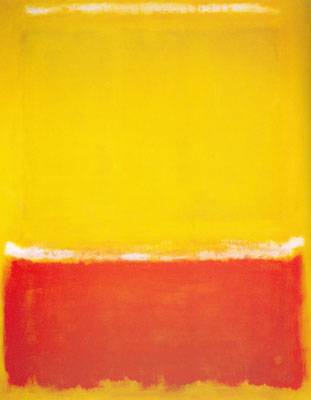 Mark Rothko White, Yellow, Red on Yellow oil painting reproduction