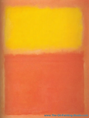 Mark Rothko Orange and Yellow oil painting reproduction