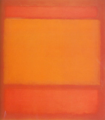 Mark Rothko Red, Orange, Orange on Red oil painting reproduction