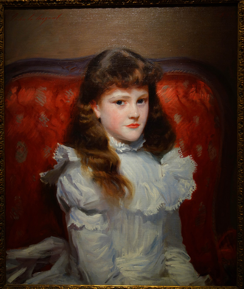 John Singer Sargent Miss Cara Burch  oil painting reproduction