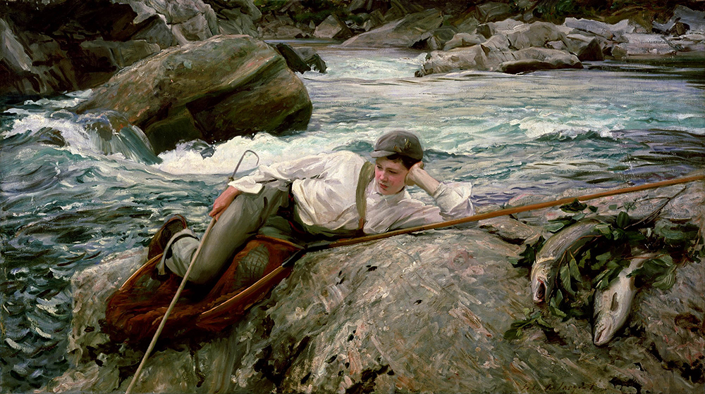 John Singer Sargent Repose  oil painting reproduction