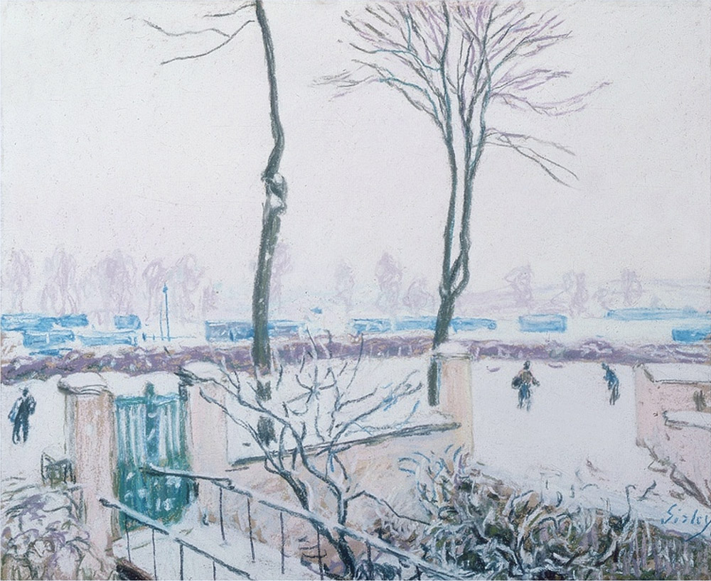 Alfred Sisley Approach to the Railway Station, 1894 oil painting reproduction