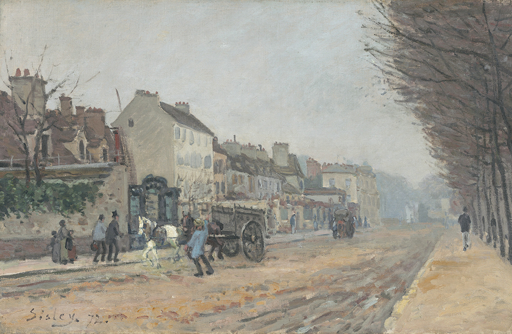 Alfred Sisley Boulevard Heloise, Argenteuil, 1872 oil painting reproduction