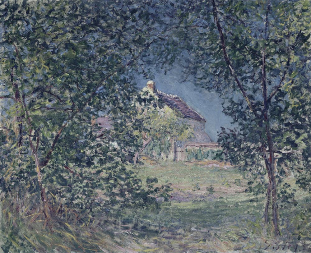 Alfred Sisley Edge of the Forest in Spring, 1885 oil painting reproduction