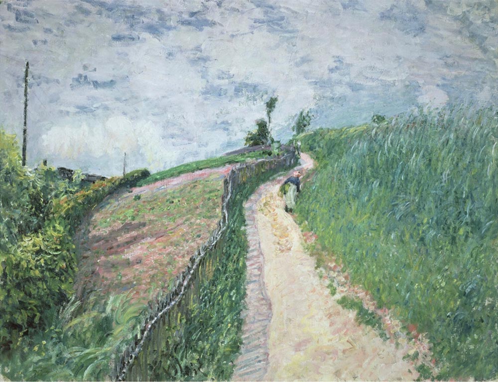 Alfred Sisley Path Leading to Village Avray, 1879 oil painting reproduction
