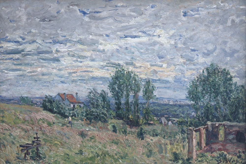 Alfred Sisley The Brickfield, 1880 oil painting reproduction