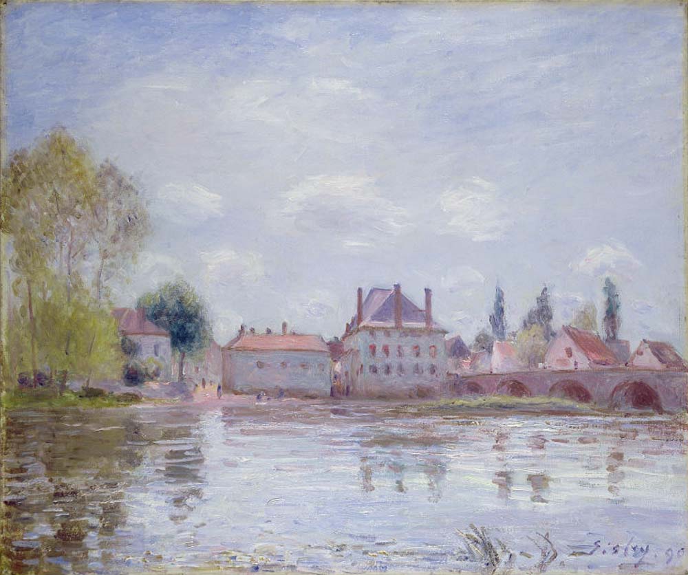 Alfred Sisley The Bridge of Moret-Sur-Loing, 1890 oil painting reproduction