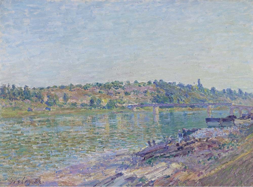 Alfred Sisley The Hill of Celle-Sous-Moret in Saint-Mammes, 1884 oil painting reproduction