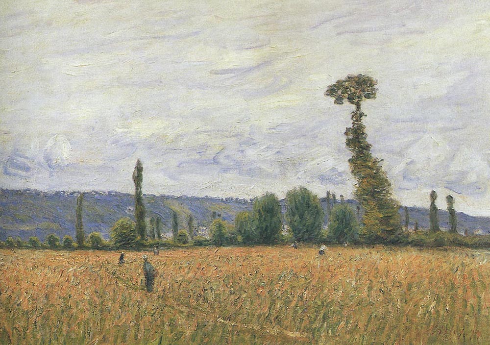 Alfred Sisley The Hills of La Bouille, 1894 oil painting reproduction