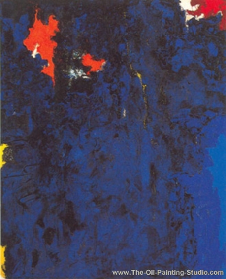 Clyfford Still 1951 No.2 oil painting reproduction