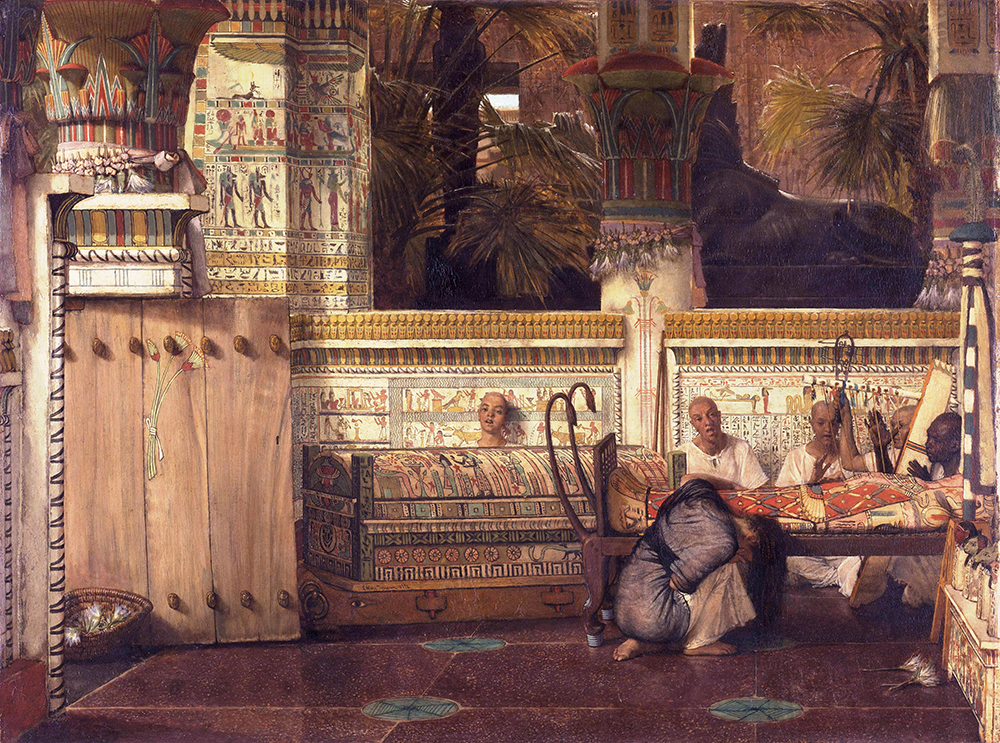 Lawrence Alma-Tadema Pompeian Scene  oil painting reproduction