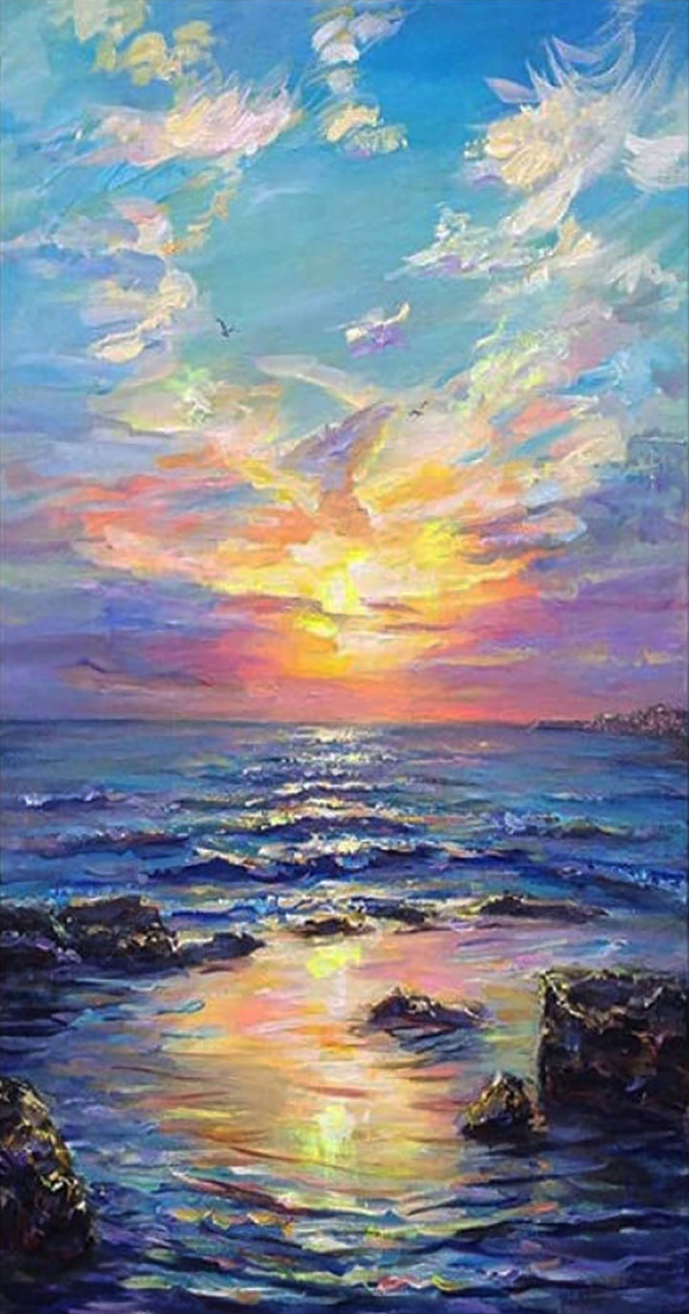 Seascape   painting for sale TSS0093