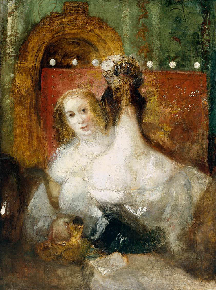 J.M.W. Turner Two Women with a Letter, 1830 oil painting reproduction