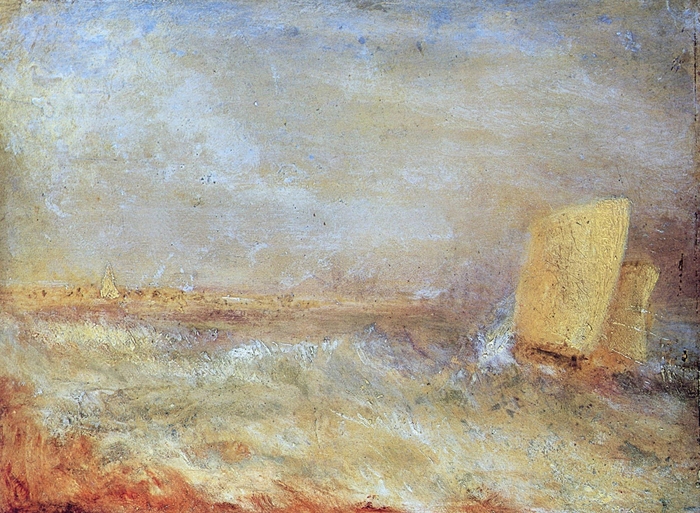 J.M.W. Turner A Sailing Boat off Deal, 1835 oil painting reproduction