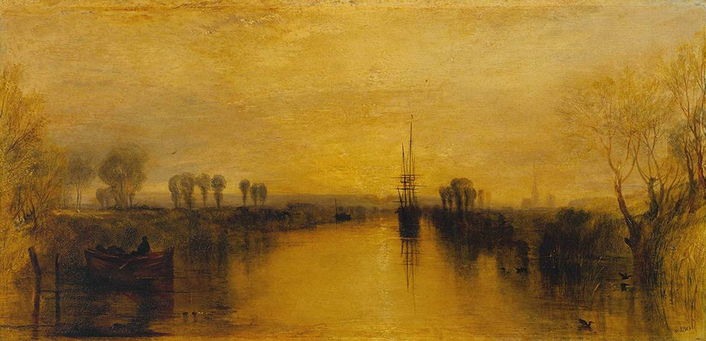 J.M.W. Turner Chichester Canal, 1829 oil painting reproduction