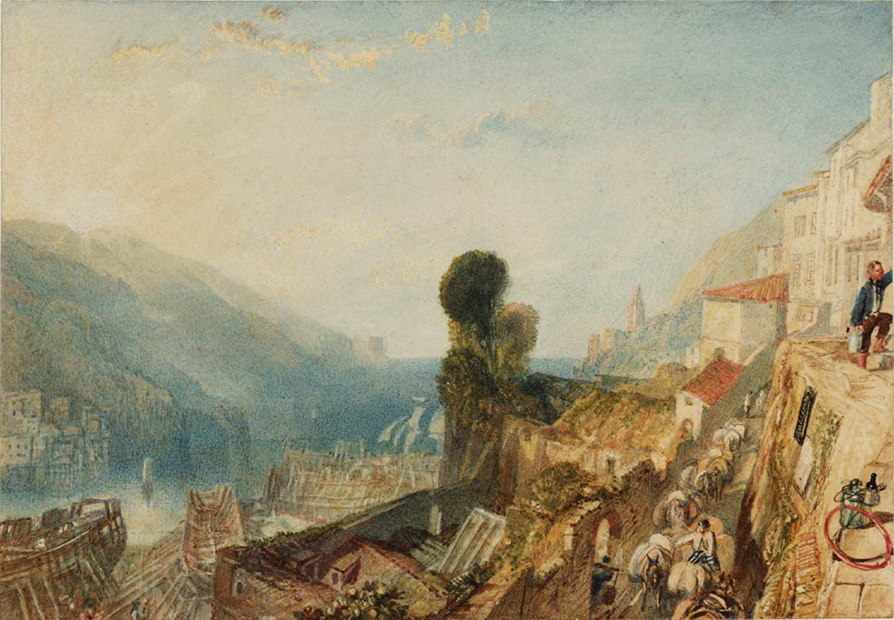 J.M.W. Turner Dartmouth, on the River Dart, 1822 oil painting reproduction