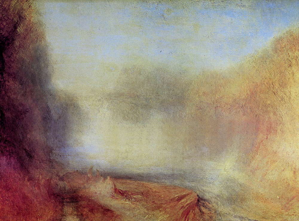 J.M.W. Turner Falls of the Clyde, 1840-50 oil painting reproduction