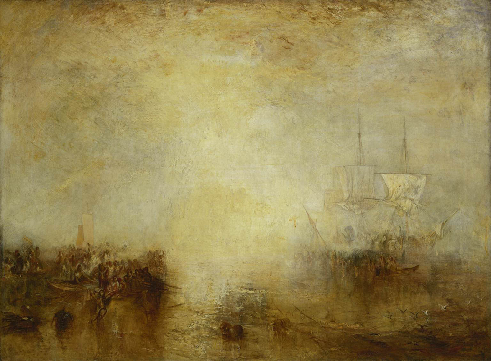 J.M.W. Turner Hurrah for the Whaler Erebus, Another Fish, 1846 oil painting reproduction
