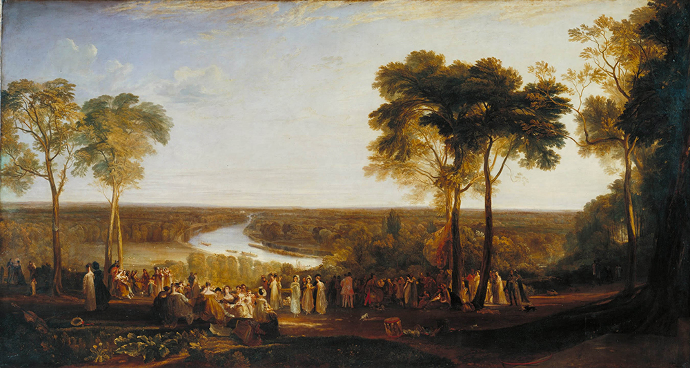J.M.W. Turner Richmond Hill, on the Prince Regent’s Birthday oil painting reproduction