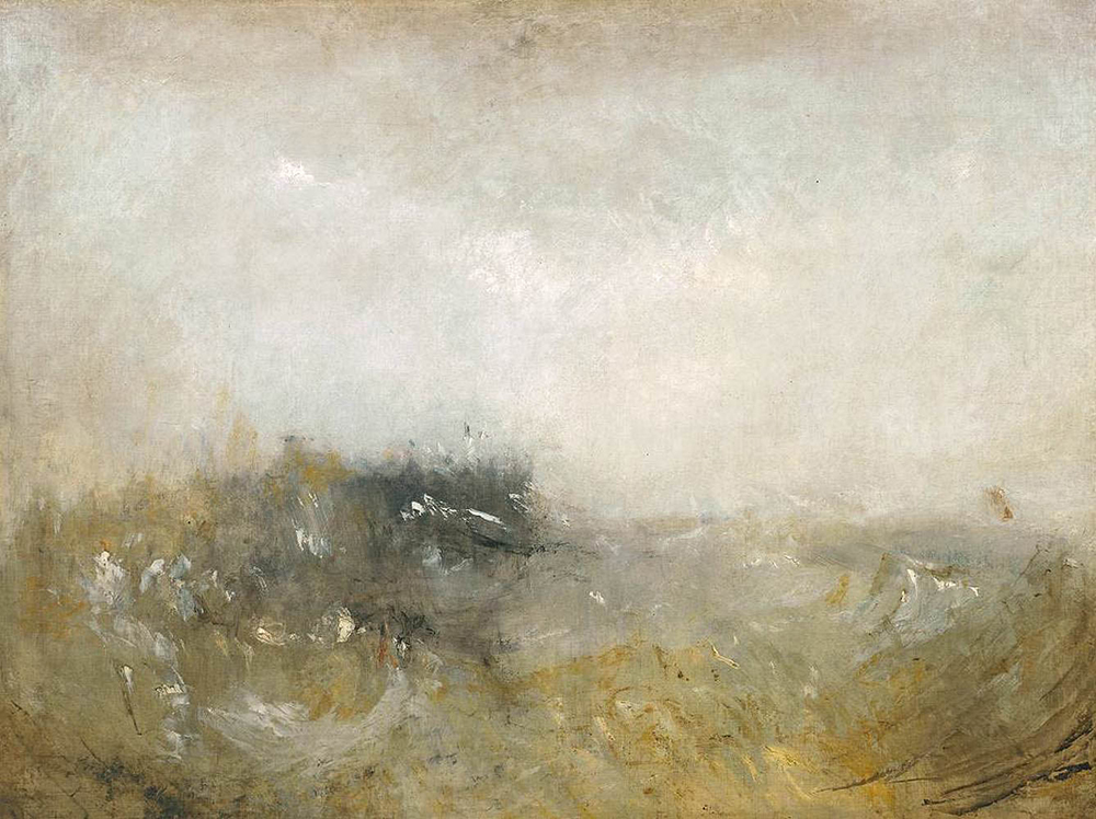 J.M.W. Turner Rough Sea, 1840-45 oil painting reproduction