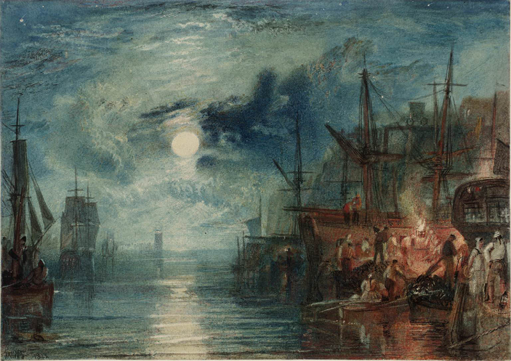 J.M.W. Turner Shields, on the River Tyne, 1823 oil painting reproduction