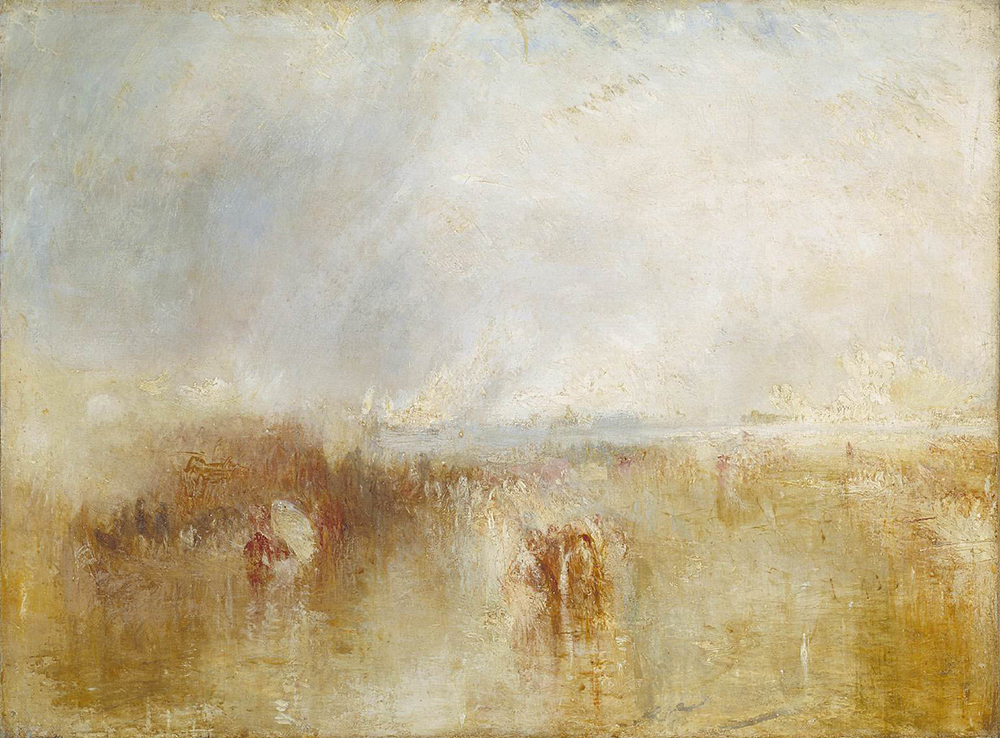 J.M.W. Turner The Disembarkation of Louis-Philippe at Portsmouth, 8 October 1844 oil painting reproduction