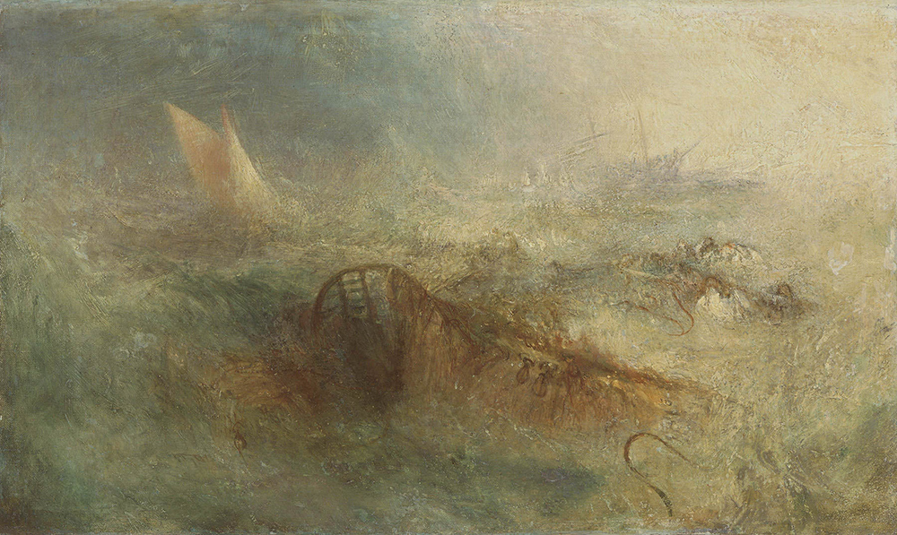 J.M.W. Turner The Storm, 1840-45 oil painting reproduction