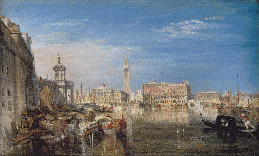 J.M.W. Turner Venice, the Bridge of Sighs, Ducal Palace and Custom House, 1833 oil painting reproduction