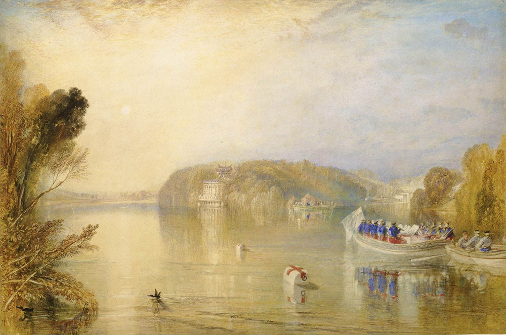 J.M.W. Turner Virginia Water oil painting reproduction