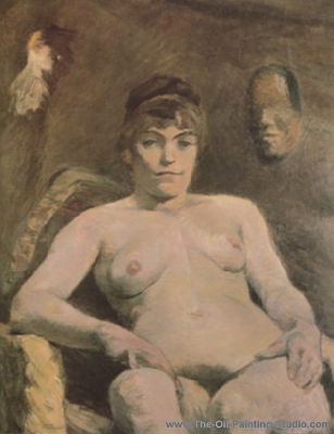 Henri Toulouse-Lautrec Fat Maria oil painting reproduction