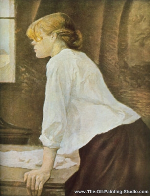 Henri Toulouse-Lautrec The Laundress oil painting reproduction