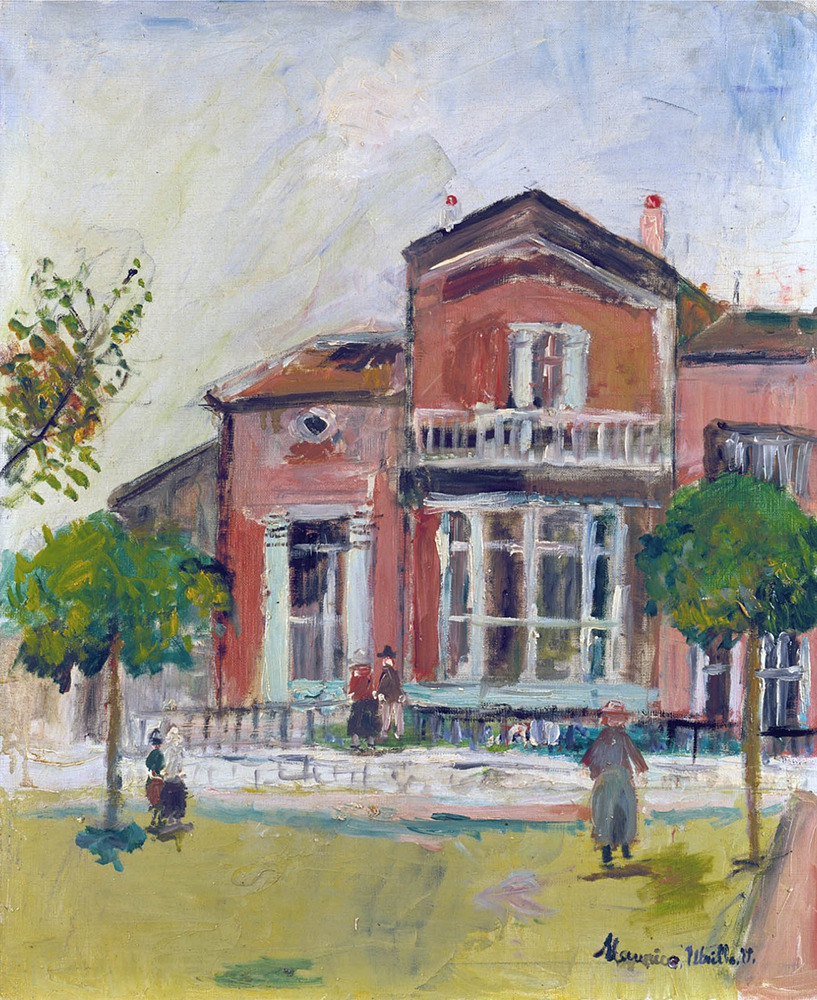 Maurice Utrillo Street Scene 02 oil painting reproduction