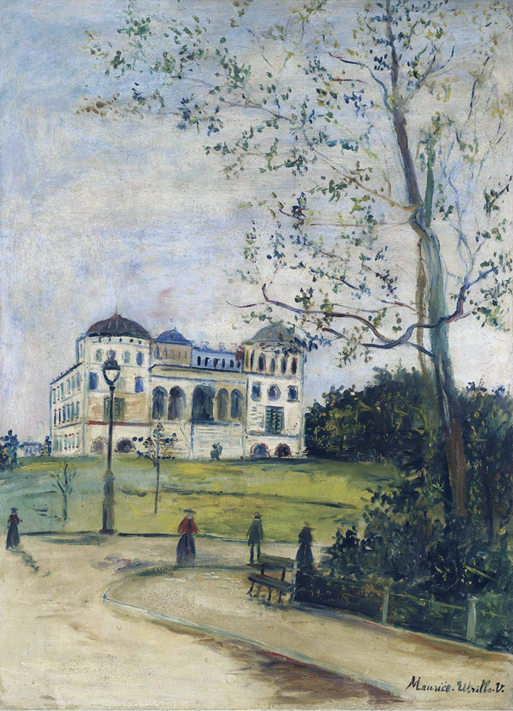 Maurice Utrillo The Observatory in Park Montsouris oil painting reproduction