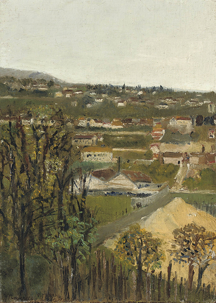 Maurice Utrillo The Outskirts of Montmagny, 1905 oil painting reproduction