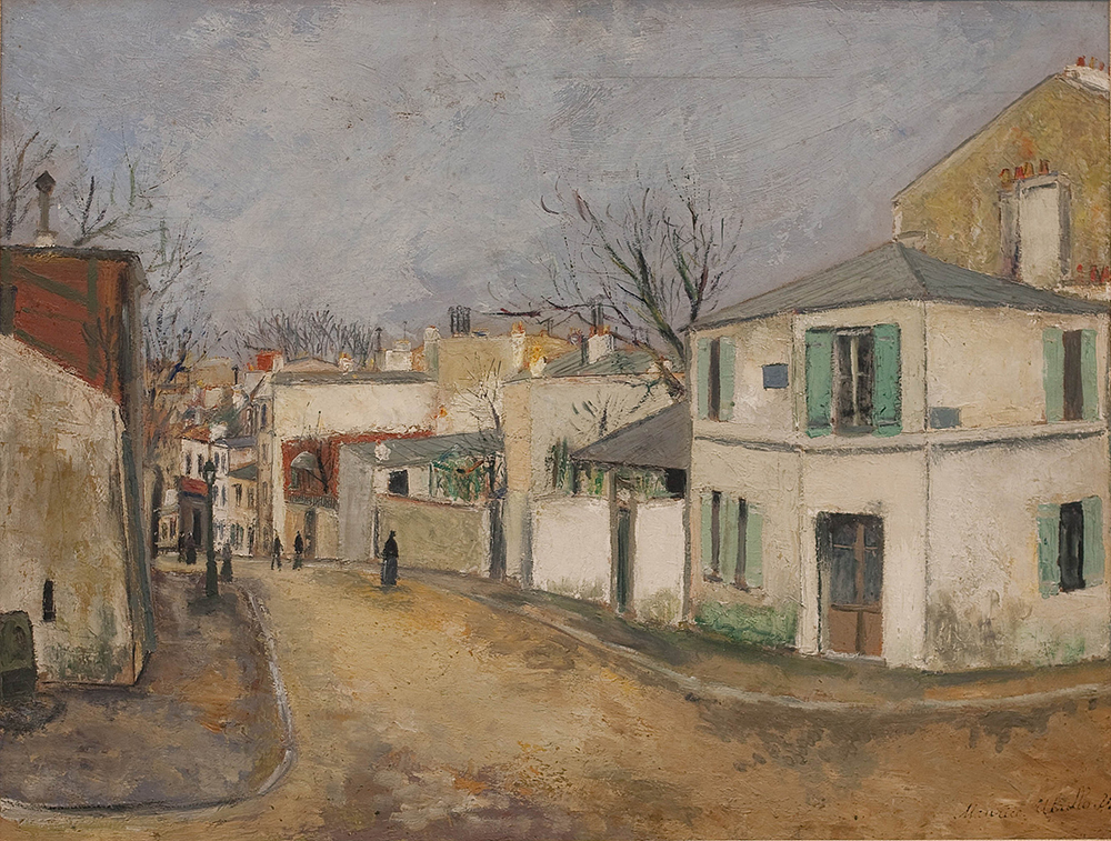 Maurice Utrillo Abreuvoir Street oil painting reproduction