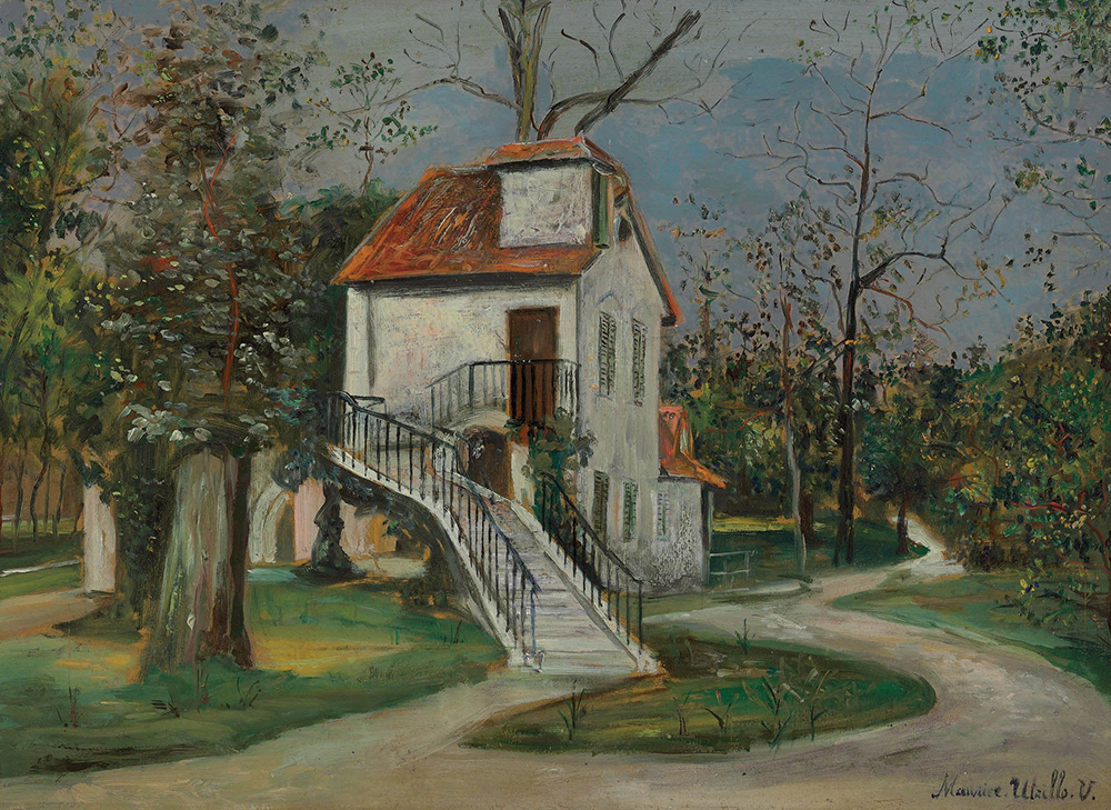 Maurice Utrillo Moulin de la Reine at Trianon, 1919 oil painting reproduction