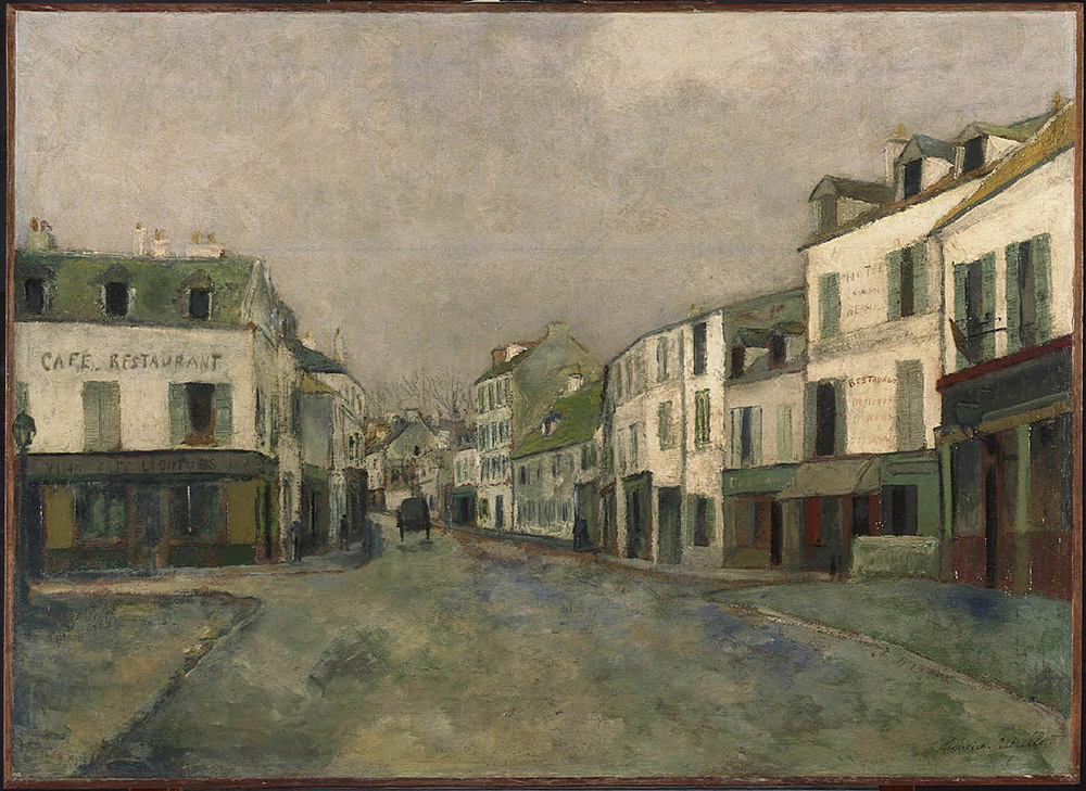Maurice Utrillo Pont Square, Sarcelles, 1911 oil painting reproduction