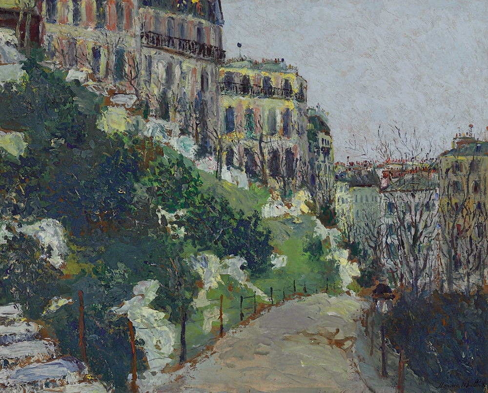 Maurice Utrillo Saint-Pierre Square at Montmartre, 1908 oil painting reproduction