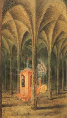 Remedios Varo Vegetal Cathedral oil painting reproduction
