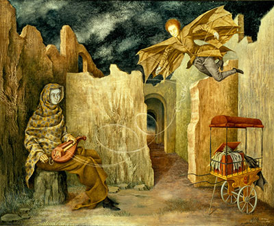 Remedios Varo La Zamfonia oil painting reproduction