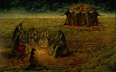Remedios Varo Substance Theft oil painting reproduction