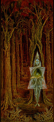Remedios Varo Hermit oil painting reproduction