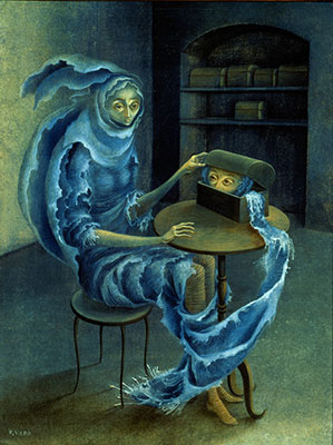 Remedios Varo Meeting oil painting reproduction